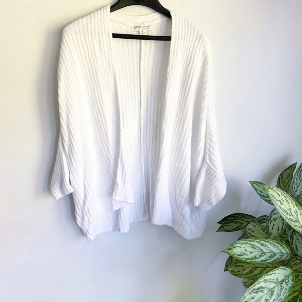 Barefoot Dreams Oversized Open Cardigan Sweater/Shrug